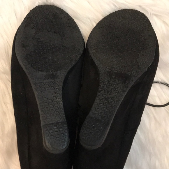 Bella Marie suede black booties size 7.5 - Picture 5 of 5